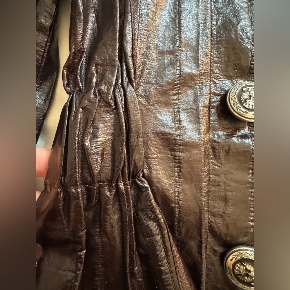 Dior Dark Brown eel skin Jacket - Picture 4 of 6
